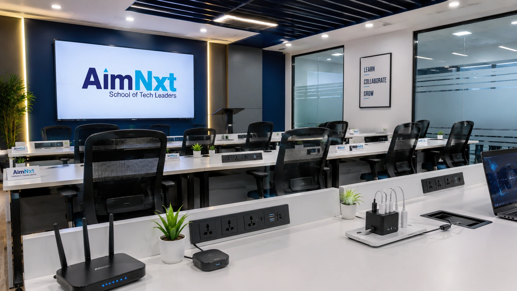 AimNxt Corporate Training Infrastructure