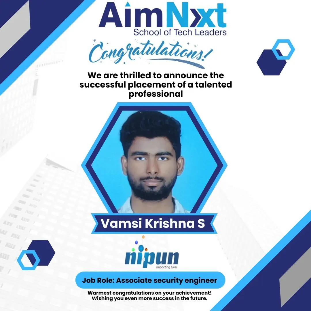 Aimnxt Placed Student57