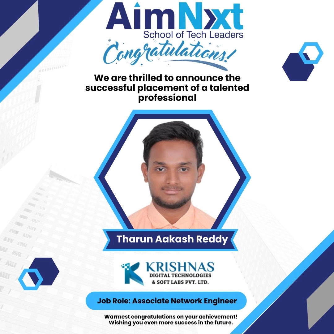 AimNxt Placement Success Story