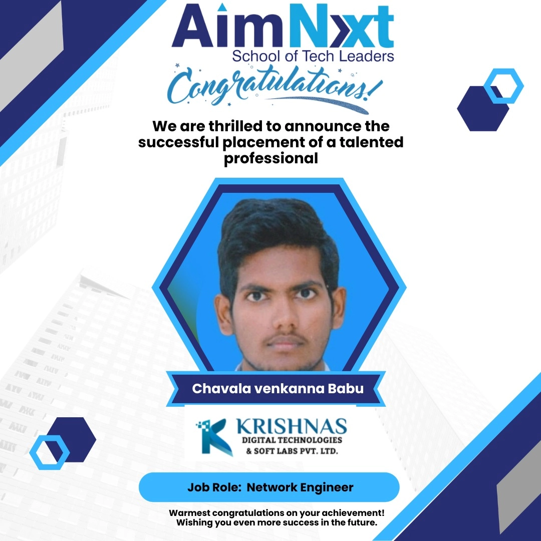 AimNxt Placement Success Story