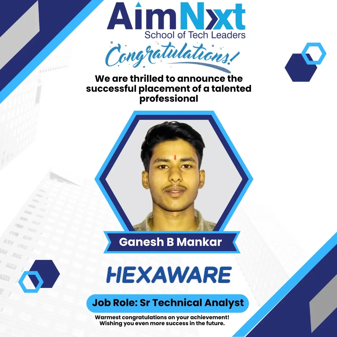 AimNxt Placement Success Story