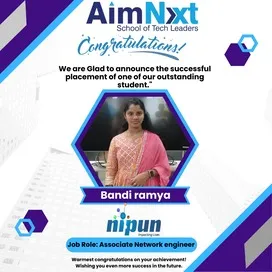 Aimnxt Placed Student17