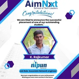 Aimnxt Placed Student20